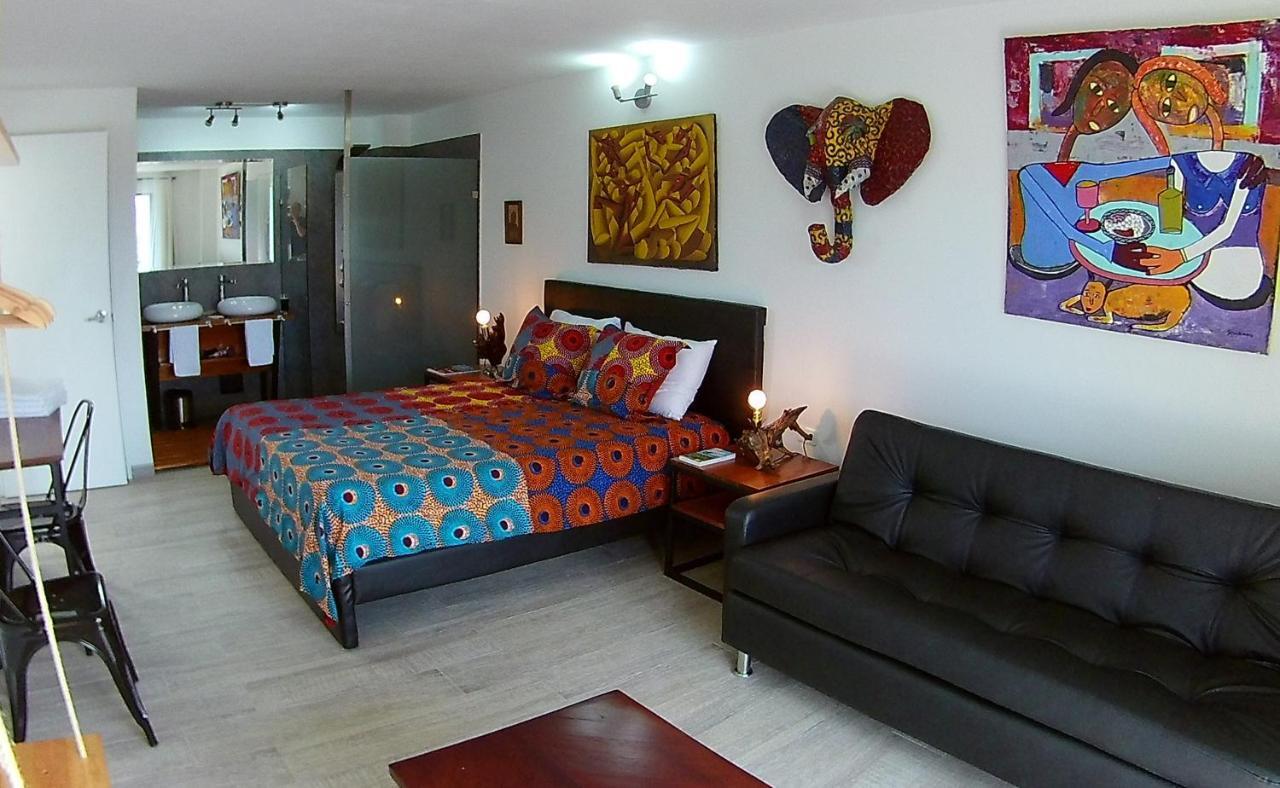 Casa Azul La Garrucha Jardín Exterior foto