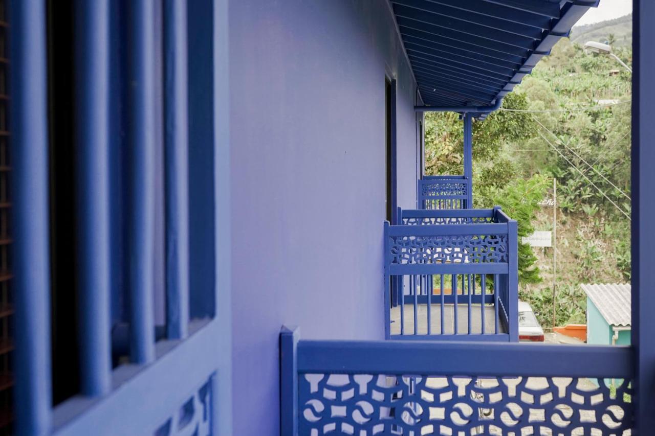 Casa Azul La Garrucha Jardín Exterior foto