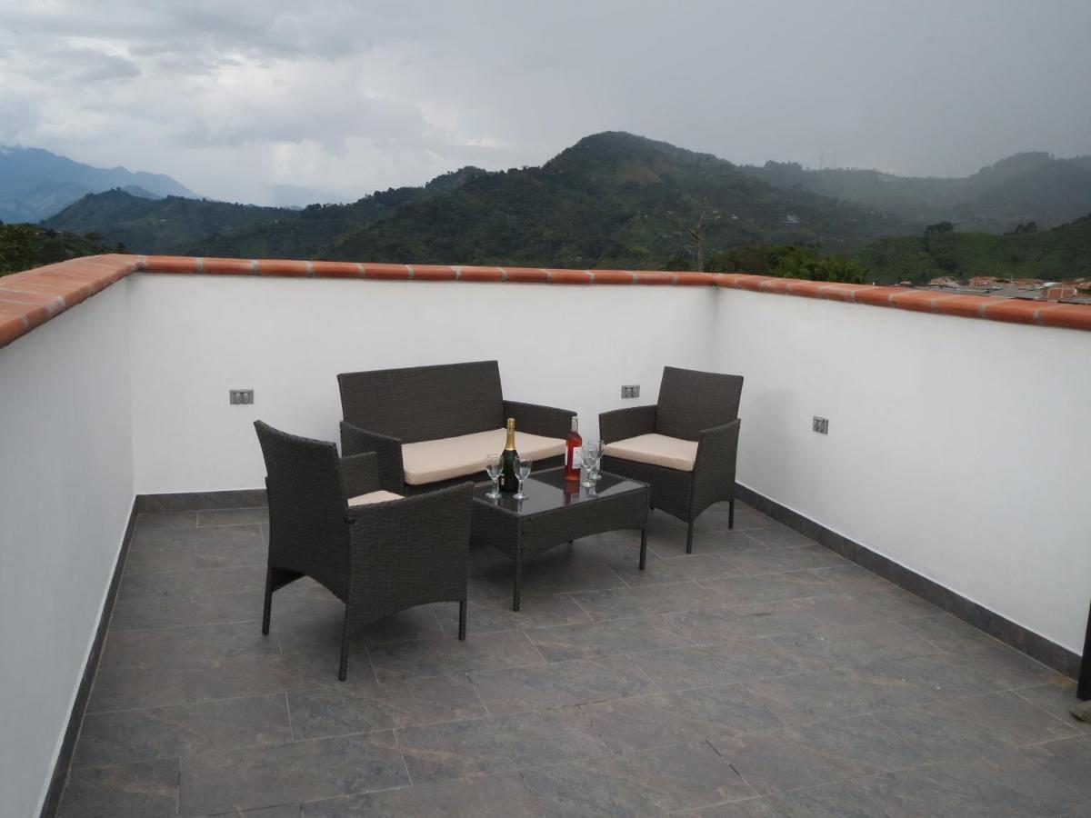 Casa Azul La Garrucha Jardín Exterior foto