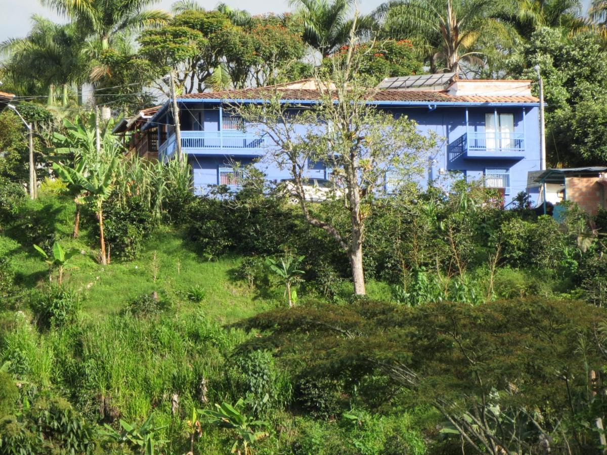 Casa Azul La Garrucha Jardín Exterior foto